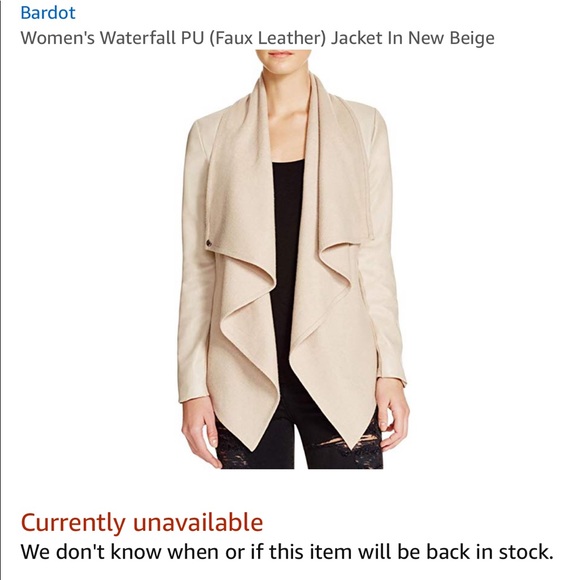 Bardot Beige Jacket - Picture 1 of 1